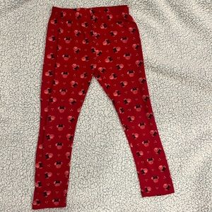 Gently used comfy Minnie Mouse leggings.